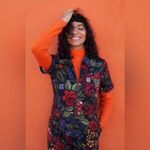 LUCY And YAK Jumpsuit - Ragan - Cotton in Maria Print